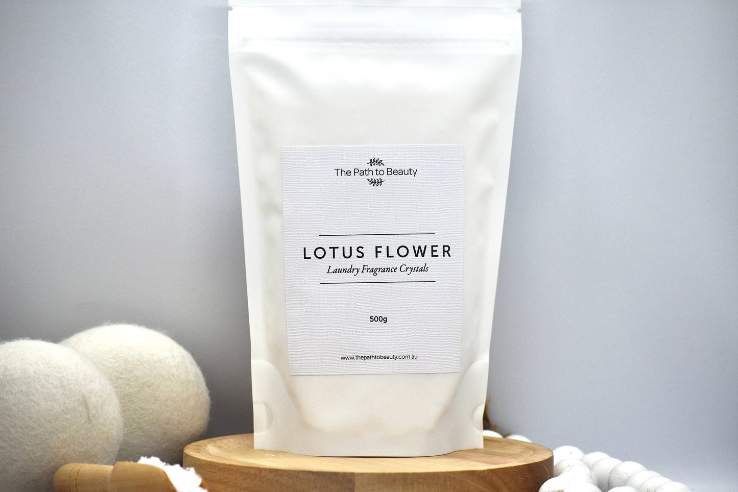 Lotus Flower Laundry Crystals Refill Pouch