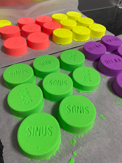 Essential Oil Shower Steamer: Sinus