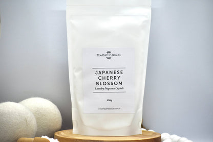 Japanese Cherry Blossom Laundry Crystals Refill Pouch